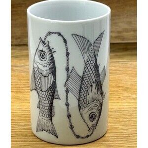 VTG Pisces Zodiac Beaker Astrology Cup Made in Western Germany